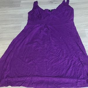 Purple dress